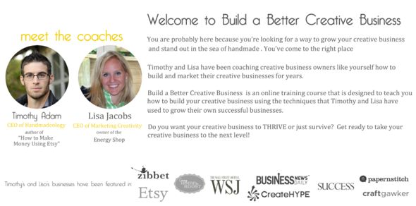 Build a Better Creative Business is Back!